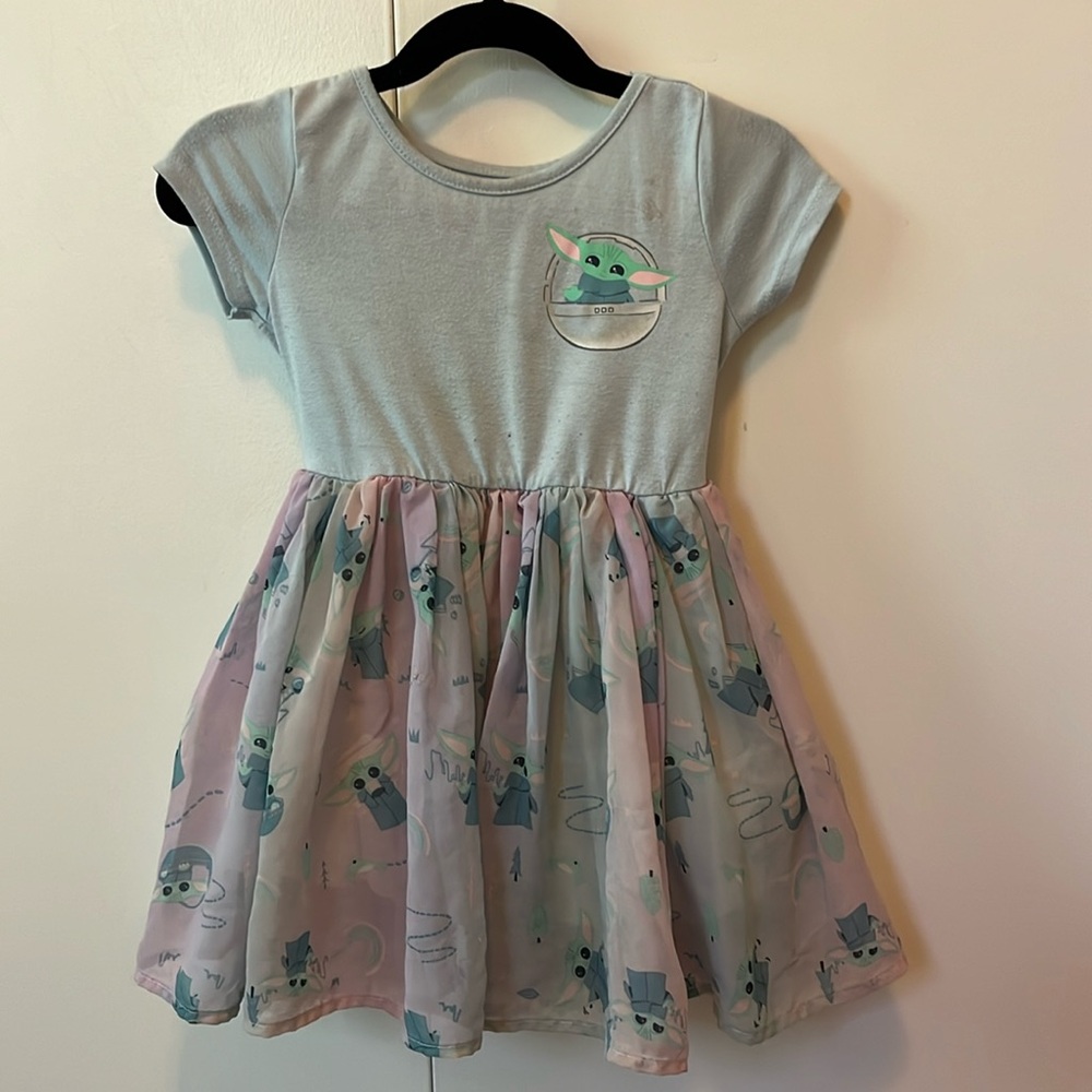 Baby yoda/grogu dress